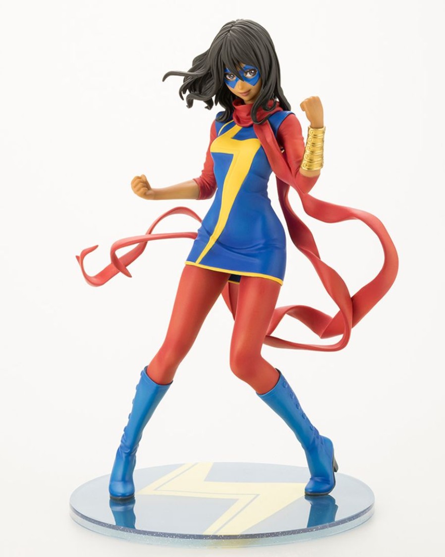 New Akiba Soul The Waifus | Ms Marvel - Ms Marvel (Kamala Khan) - Bishoujo Statue - Marvel X Bishoujo - 1/7 - Renewal Package (Kotobukiya)