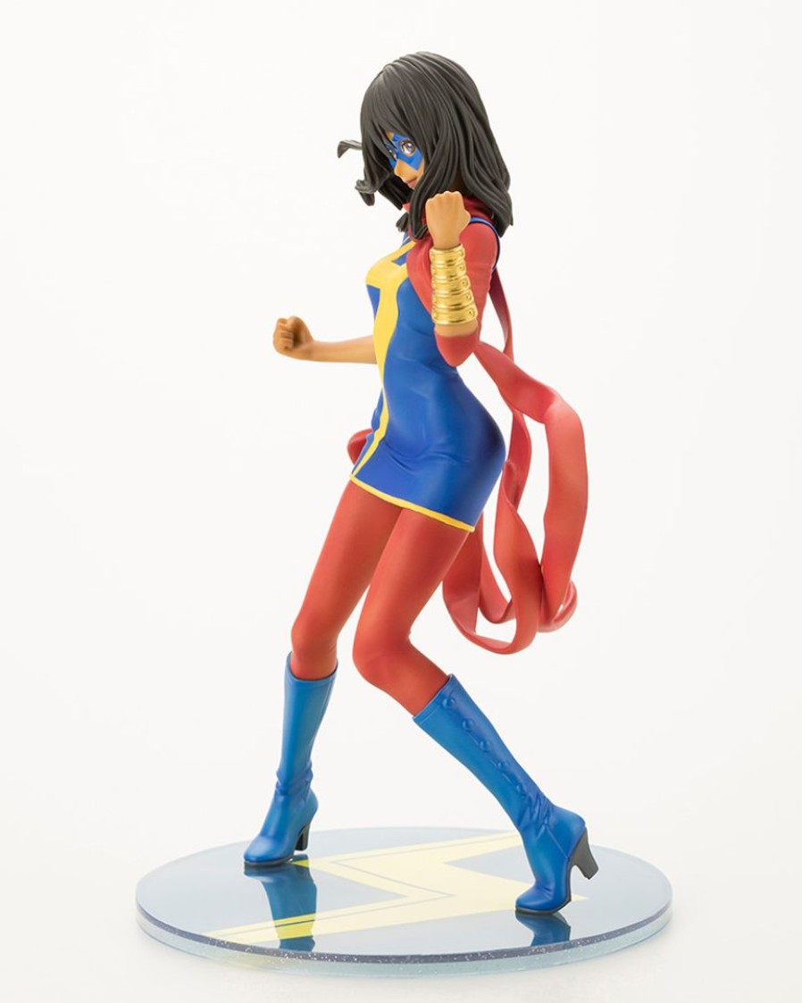 New Akiba Soul The Waifus | Ms Marvel - Ms Marvel (Kamala Khan) - Bishoujo Statue - Marvel X Bishoujo - 1/7 - Renewal Package (Kotobukiya)