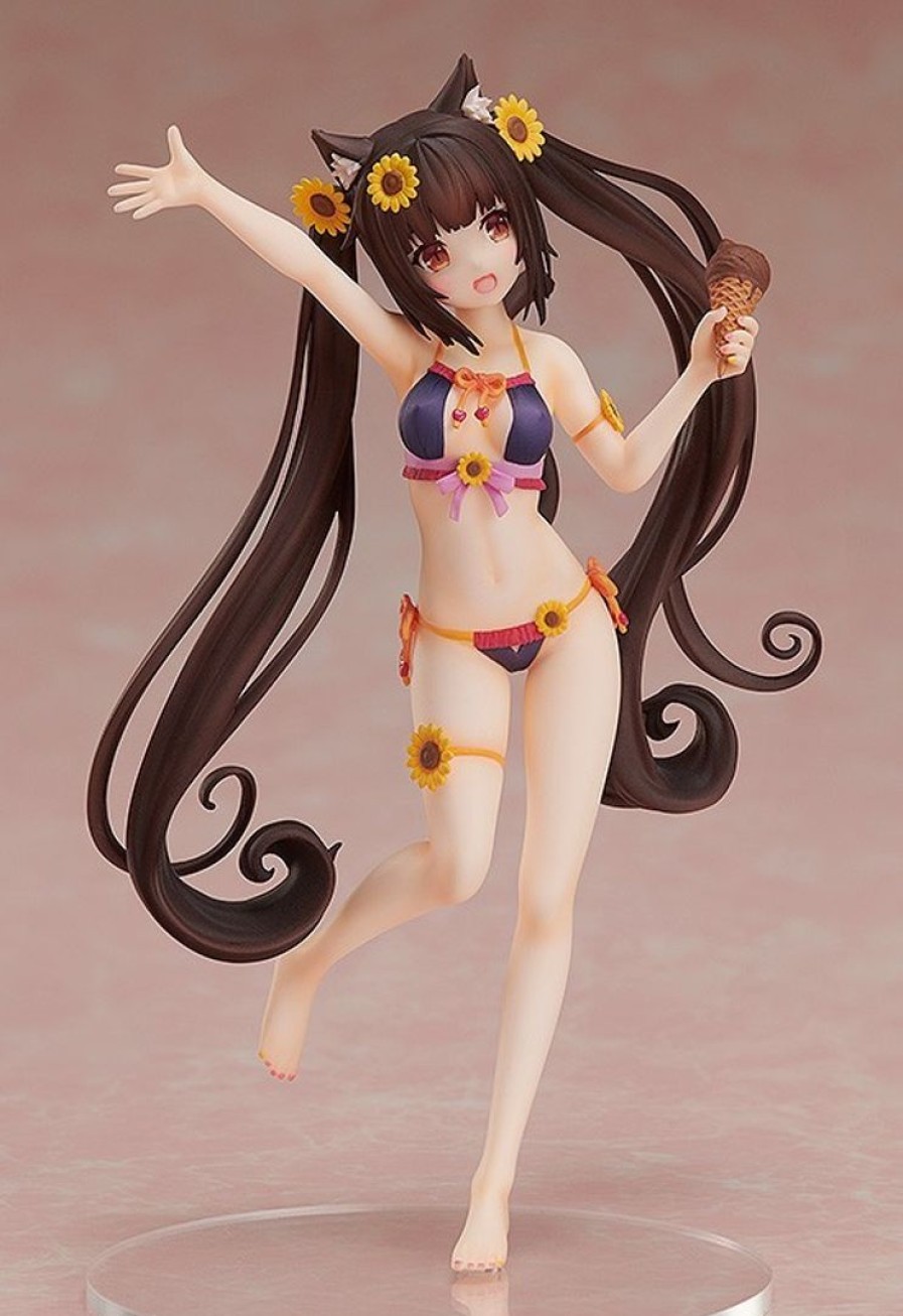 Pre-Owned Akiba Soul The Waifus | Nekopara - Chocola - S-Style - 1/12 - Swimsuit Ver. (Freeing)