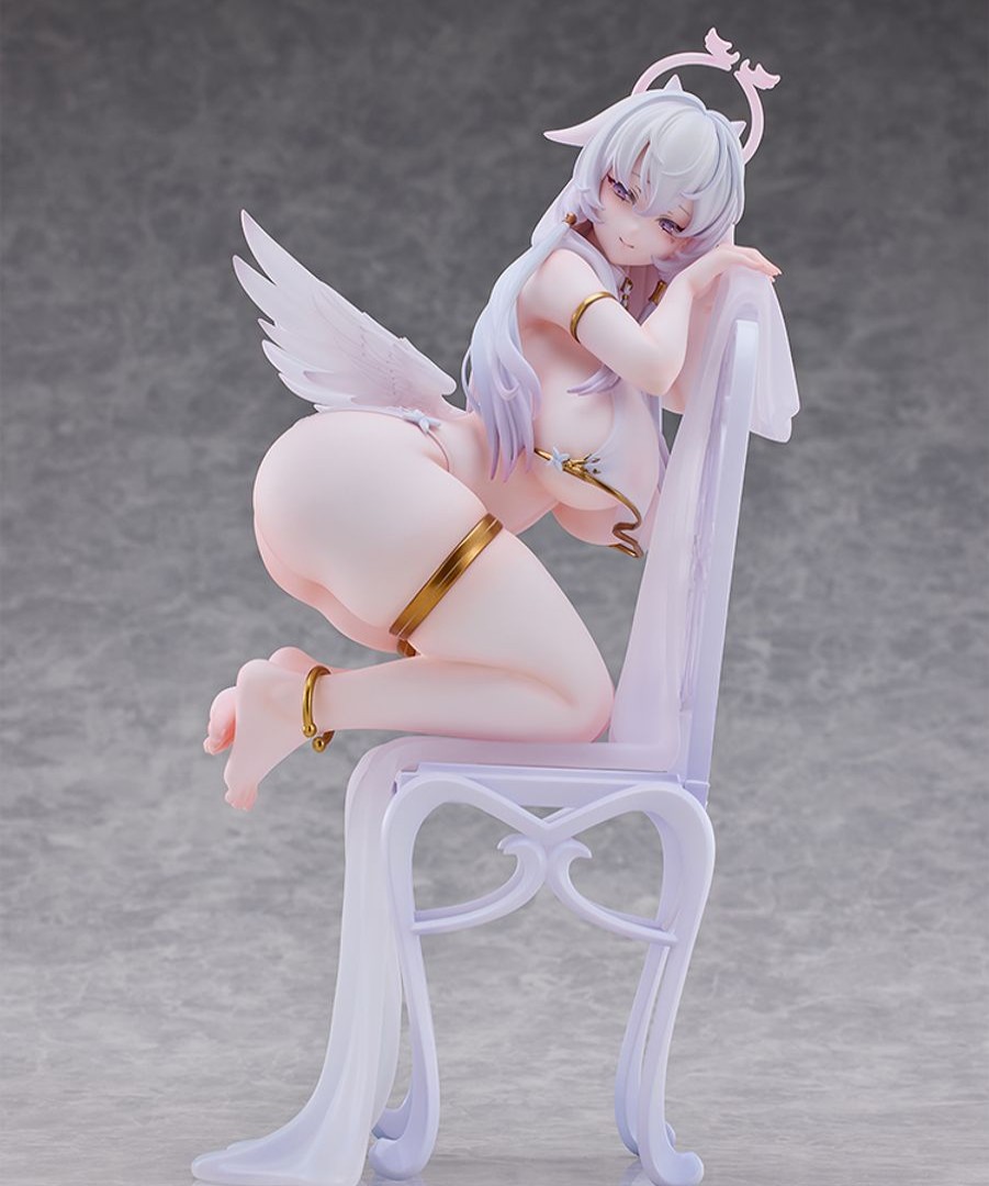 New Akiba Soul The Waifus | (18+) Original - Creator'S Collection - Pure White Angel-Chan - 1/6 (Hotvenus| Native)