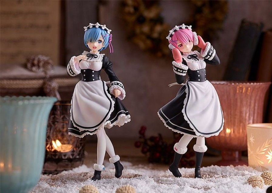 Pre-Owned Akiba Soul The Waifus | Re:Zero Kara Hajimeru Isekai Seikatsu Memory Snow - Ram - Rem - Non-Scale - Bundle (Good Smile Company)