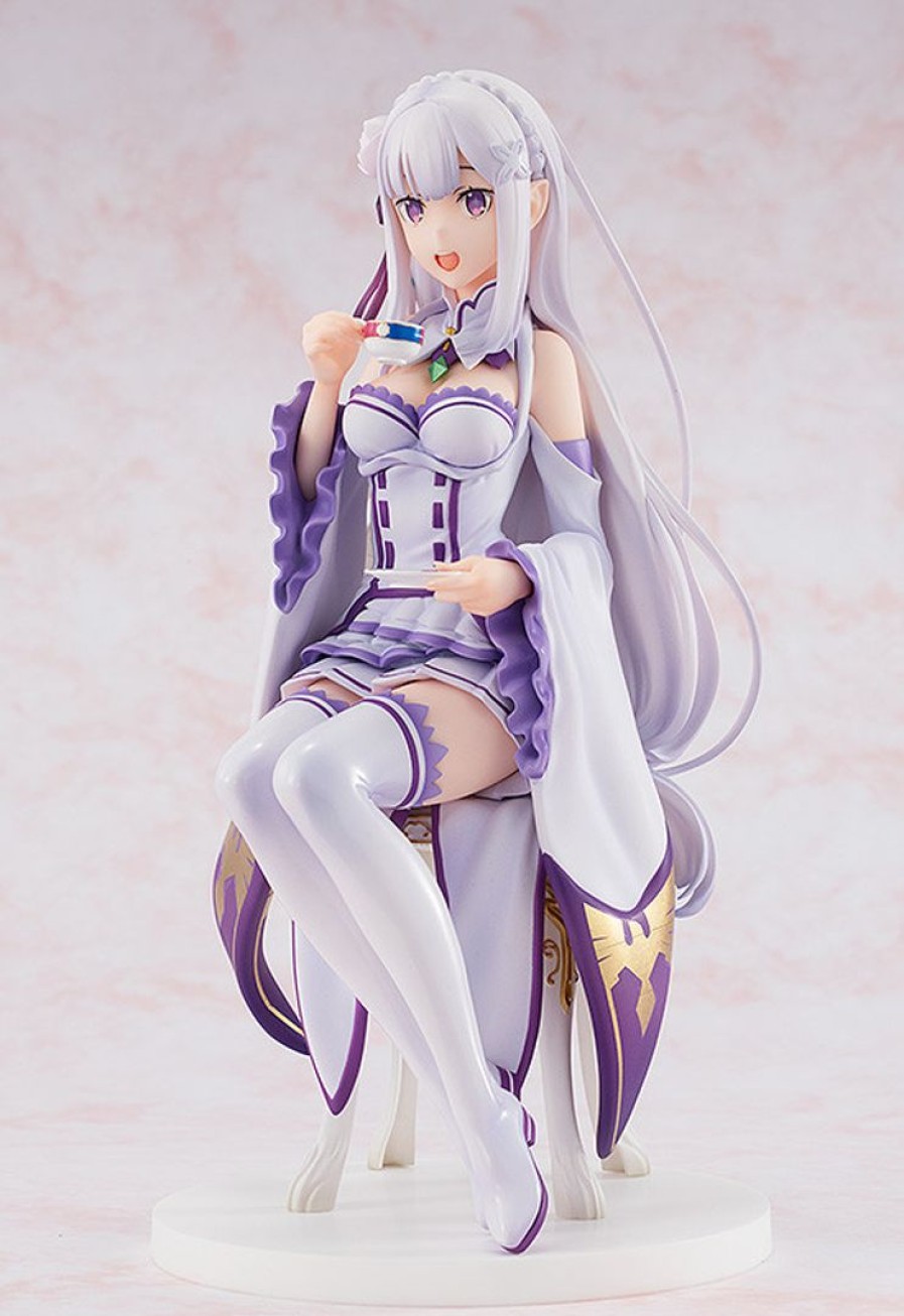 Pre-Owned Akiba Soul The Waifus | Re:Zero Kara Hajimeru Isekai Seikatsu - Emilia - Kdcolle - 1/7 - Tea Party Ver. (Kadokawa)