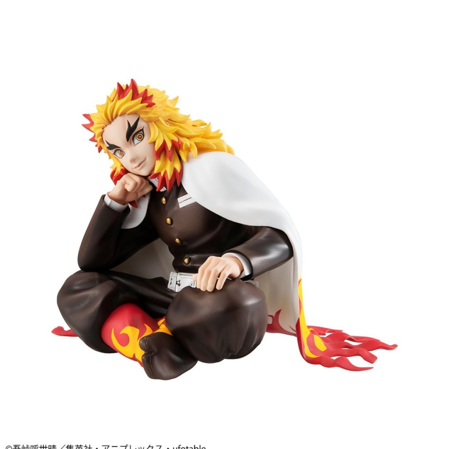 Pre-Owned Akiba Soul The Husbandos | Kimetsu No Yaiba - Rengoku Kyoujurou - G.E.M. - Tenohira (Megahouse)