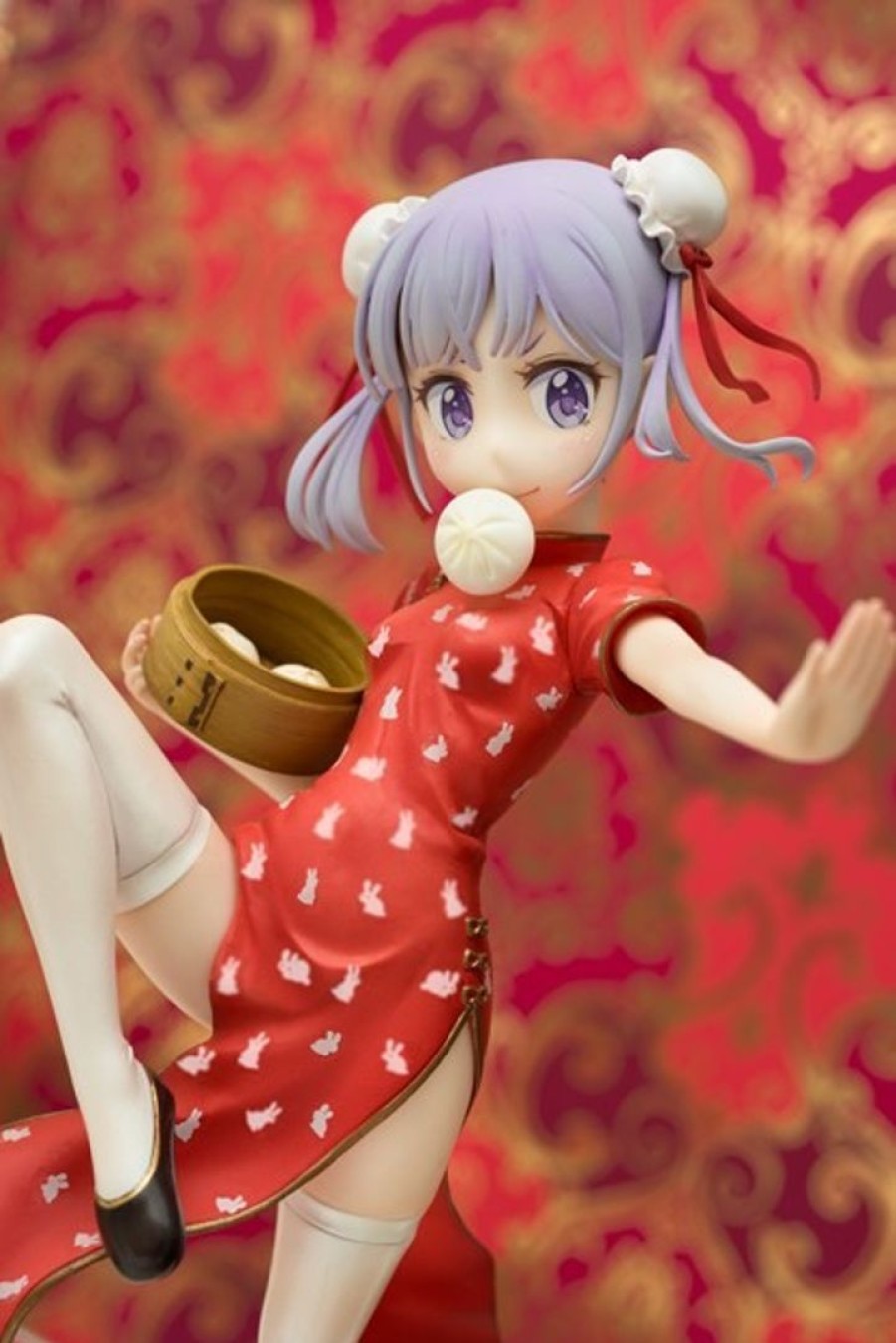 Pre-Owned Akiba Soul The Waifus | New Game!! - Suzukaze Aoba - China Dress Statue Series - 1/7 - China Dress Ver. (Emontoys)