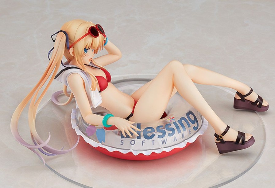 Pre-Owned Akiba Soul The Waifus | Saenai Heroine No Sodatekata - Sawamura Spencer Eriri - 1/7 - Swimsuit Ver. (Good Smile Company)