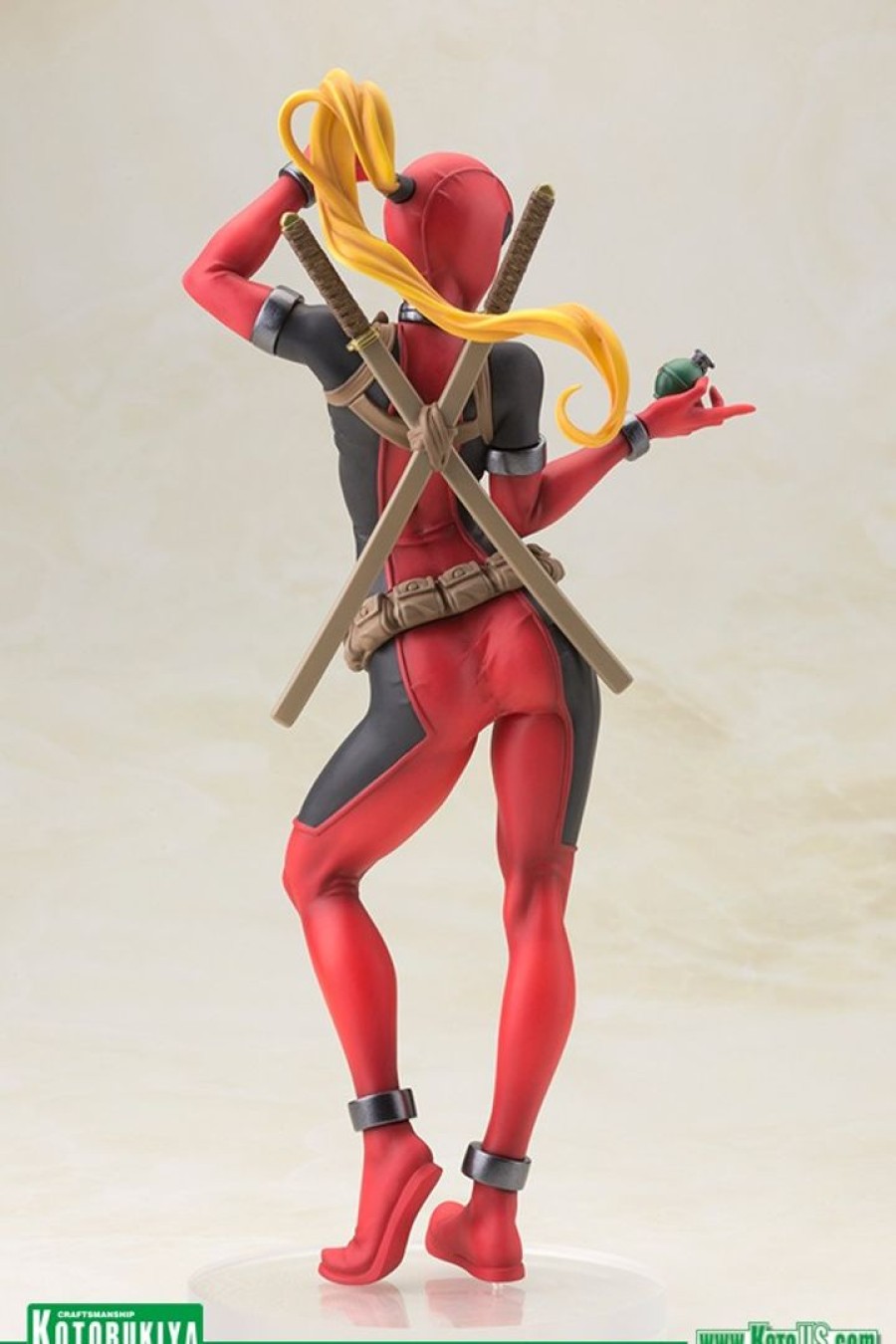 Pre-Owned Akiba Soul The Waifus | Deadpool - Lady Deadpool - Bishoujo Statue - Marvel X Bishoujo - 1/7 (Kotobukiya)