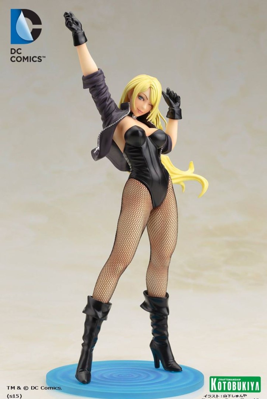 Pre-Owned Akiba Soul The Waifus | Black Canary - Bishoujo Statue - Dc Comics Bishoujo - 1/7 (Kotobukiya)