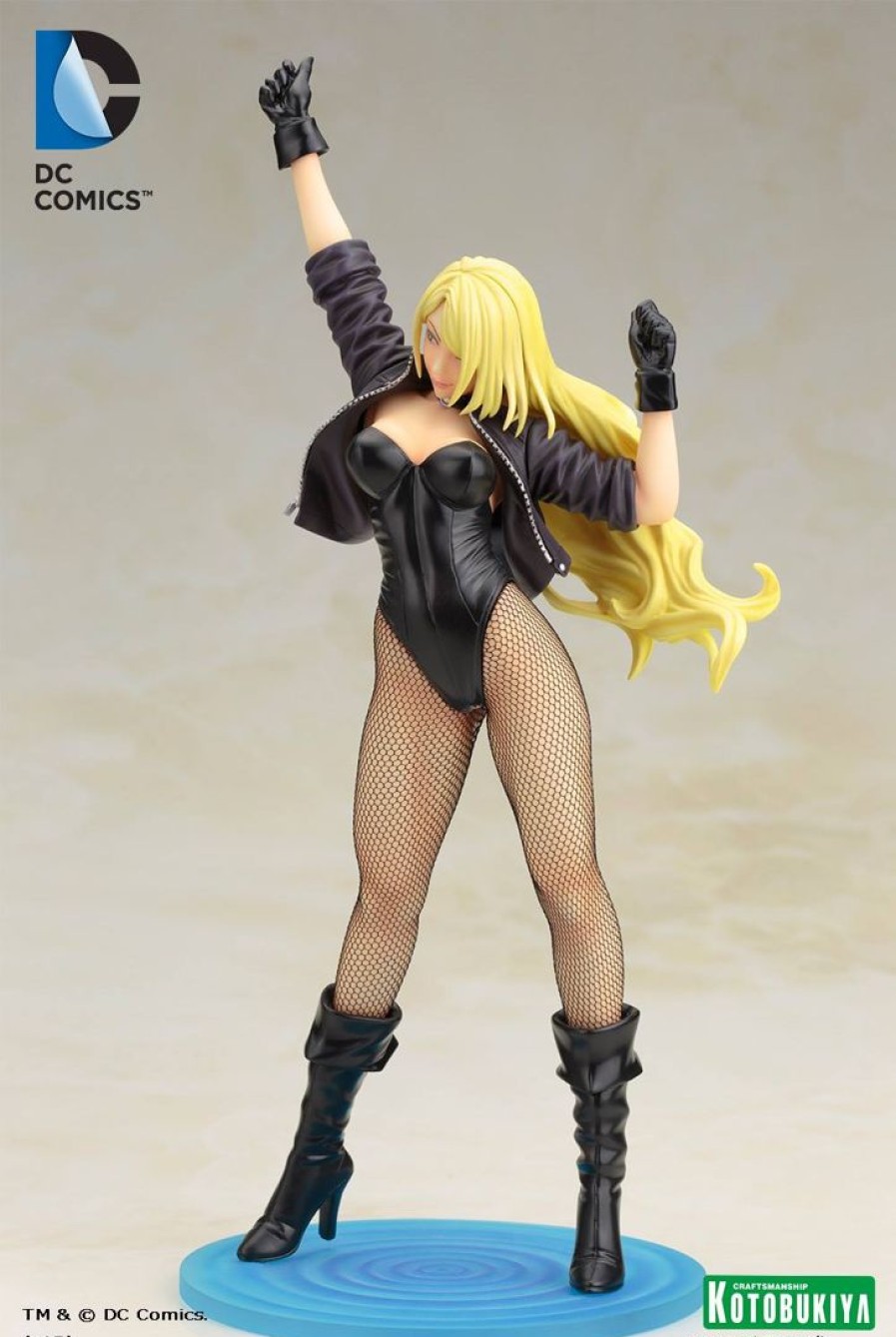 Pre-Owned Akiba Soul The Waifus | Black Canary - Bishoujo Statue - Dc Comics Bishoujo - 1/7 (Kotobukiya)