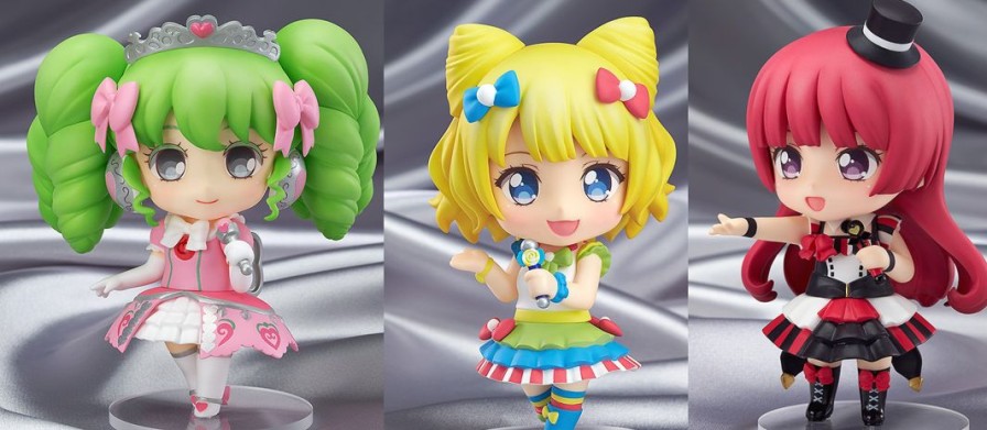 Pre-Owned Akiba Soul The Waifus | Pripara - Falulu - Hojo Sophy - Minami Mirei - Non-Scale - Bundle (Good Smile Company)