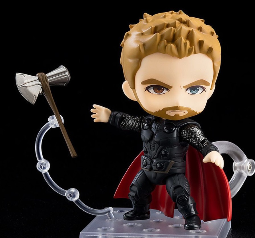 Pre-Owned Akiba Soul The Husbandos | Avengers: Endgame - Thor - Nendoroid (#1277-Dx) - Endgame Ver.| Dx Ver. (Good Smile Company)