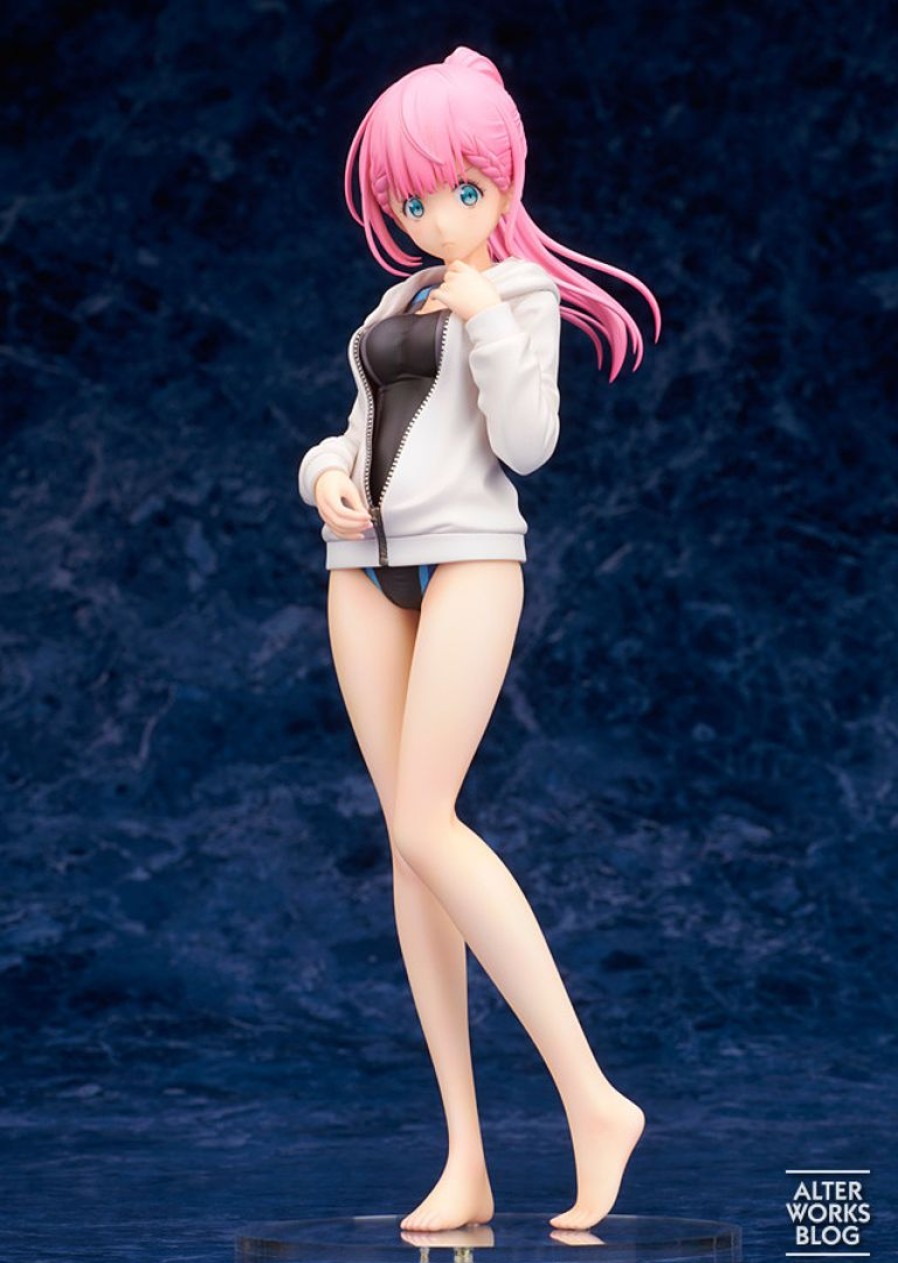 Pre-Owned Akiba Soul The Waifus | Bokutachi Wa Benkyou Ga Dekinai - Kirisu Mafuyu - 1/7 - Swimming Swimsuit Ver. (Alter)