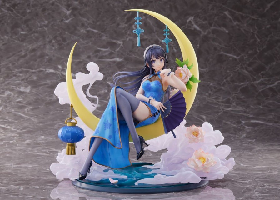 Pre-Owned Akiba Soul The Waifus | Seishun Buta Yarou Wa Bunny Girl Senpai No Yume Wo Minai - Sakurajima Mai - 1/7 - China Dress Ver. (Spiritale| Wing)