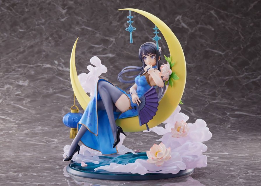 Pre-Owned Akiba Soul The Waifus | Seishun Buta Yarou Wa Bunny Girl Senpai No Yume Wo Minai - Sakurajima Mai - 1/7 - China Dress Ver. (Spiritale| Wing)