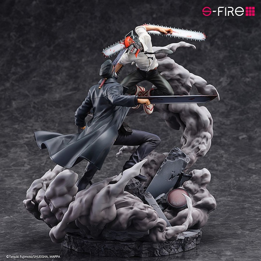 New Akiba Soul The Husbandos | Chainsaw Man - Samurai Sword - S-Fire - Super Situation Figure (Sega)