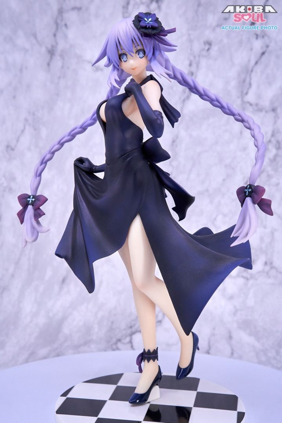 Pre-Owned Akiba Soul The Waifus | Choujigen Game Neptune: The Animation - Purple Heart - 1/7 - Dress Ver. (Wing)